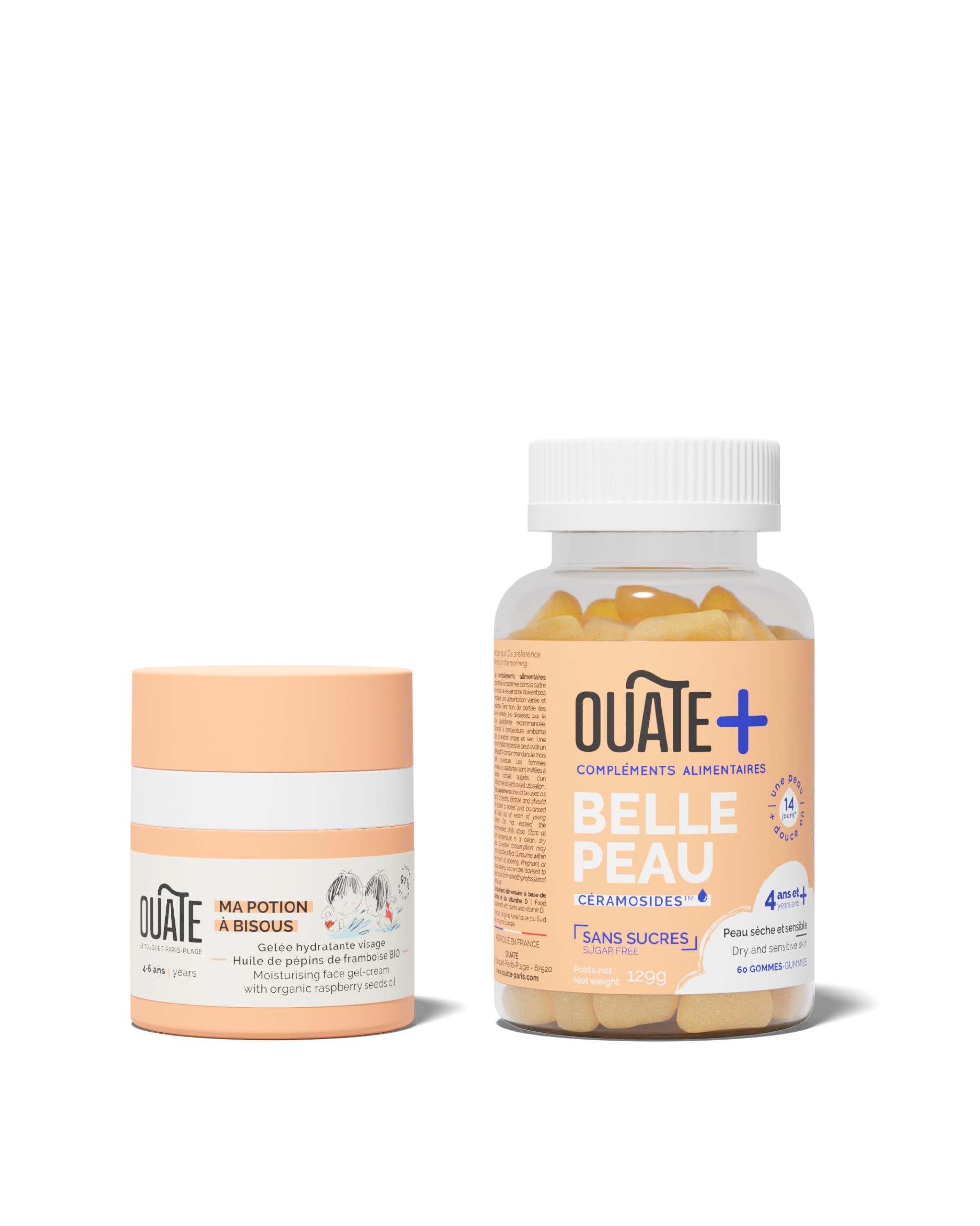 Mon duo à bisous anti sécheresse