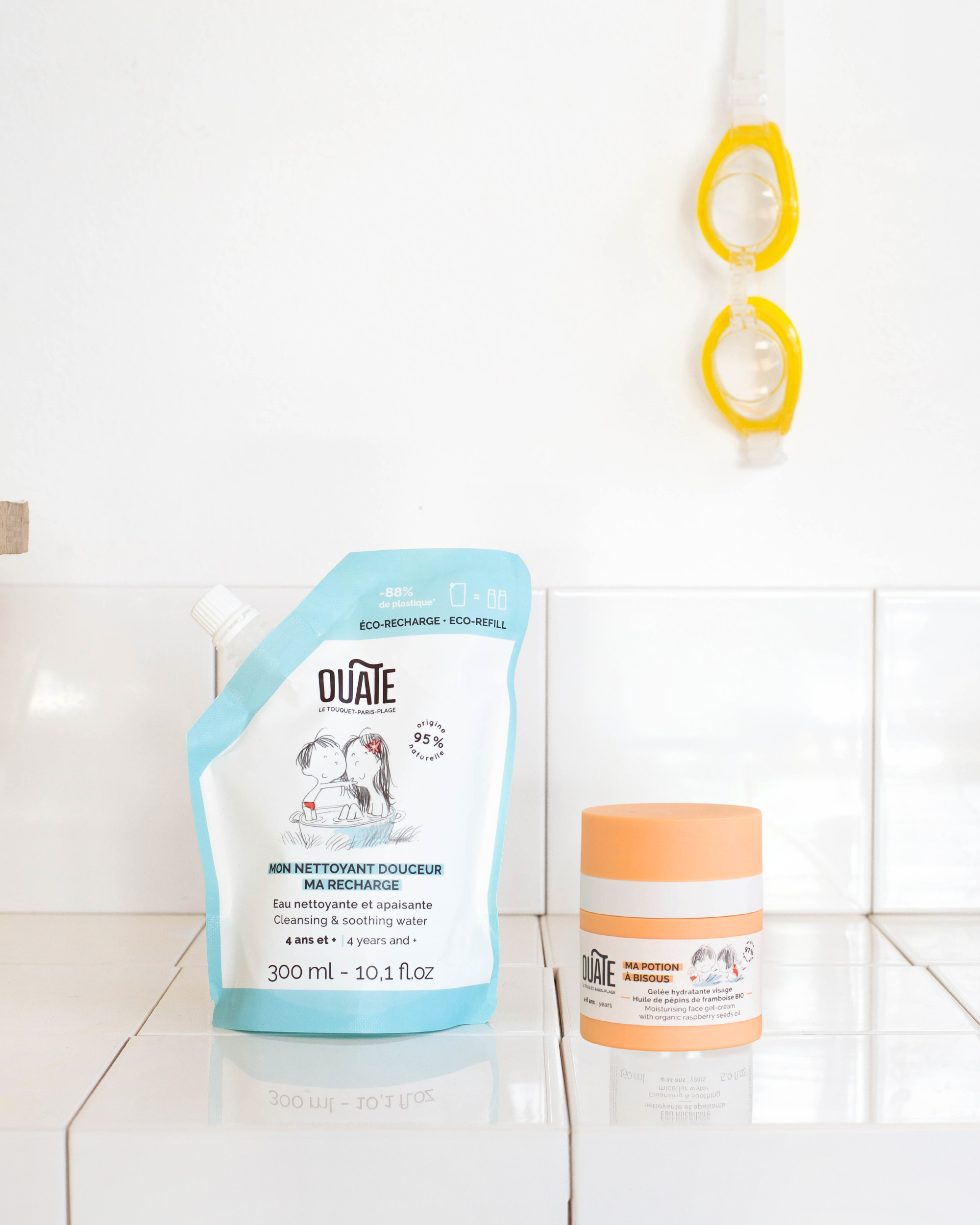 Mes essentiels à bisous - Rituel soin visage nettoyant et hydratant