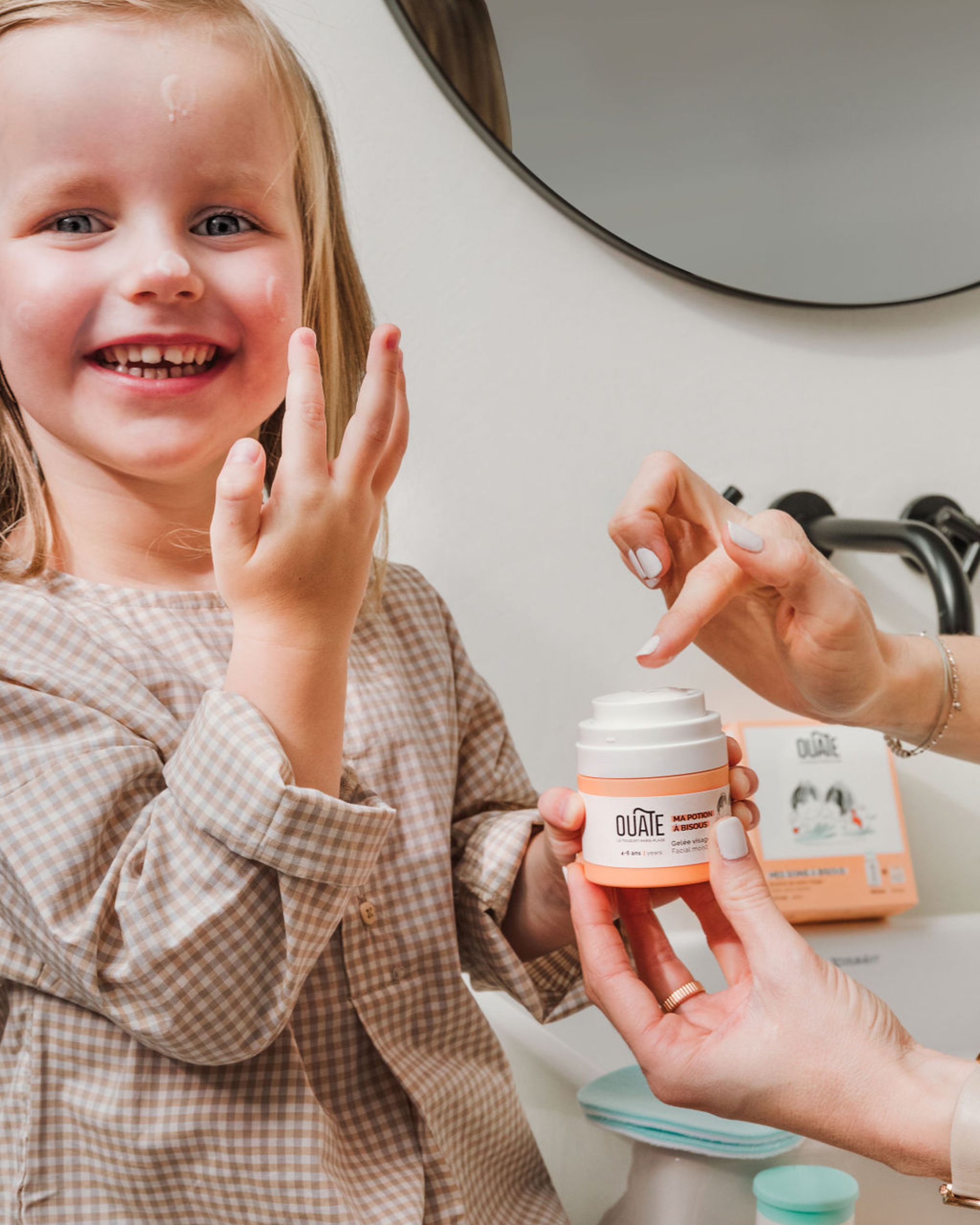 Mes essentiels à bisous - Rituel soin visage nettoyant et hydratant