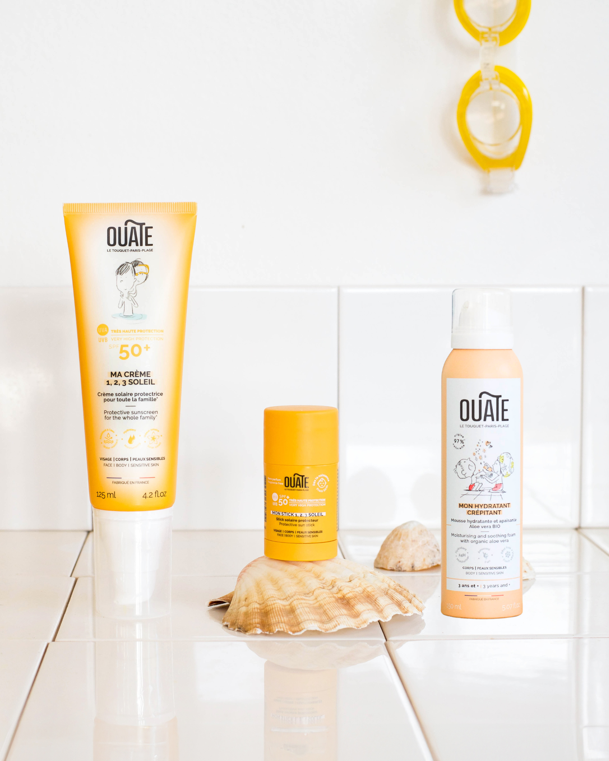 Mon rituel solaire - Protection solaire et hydratation