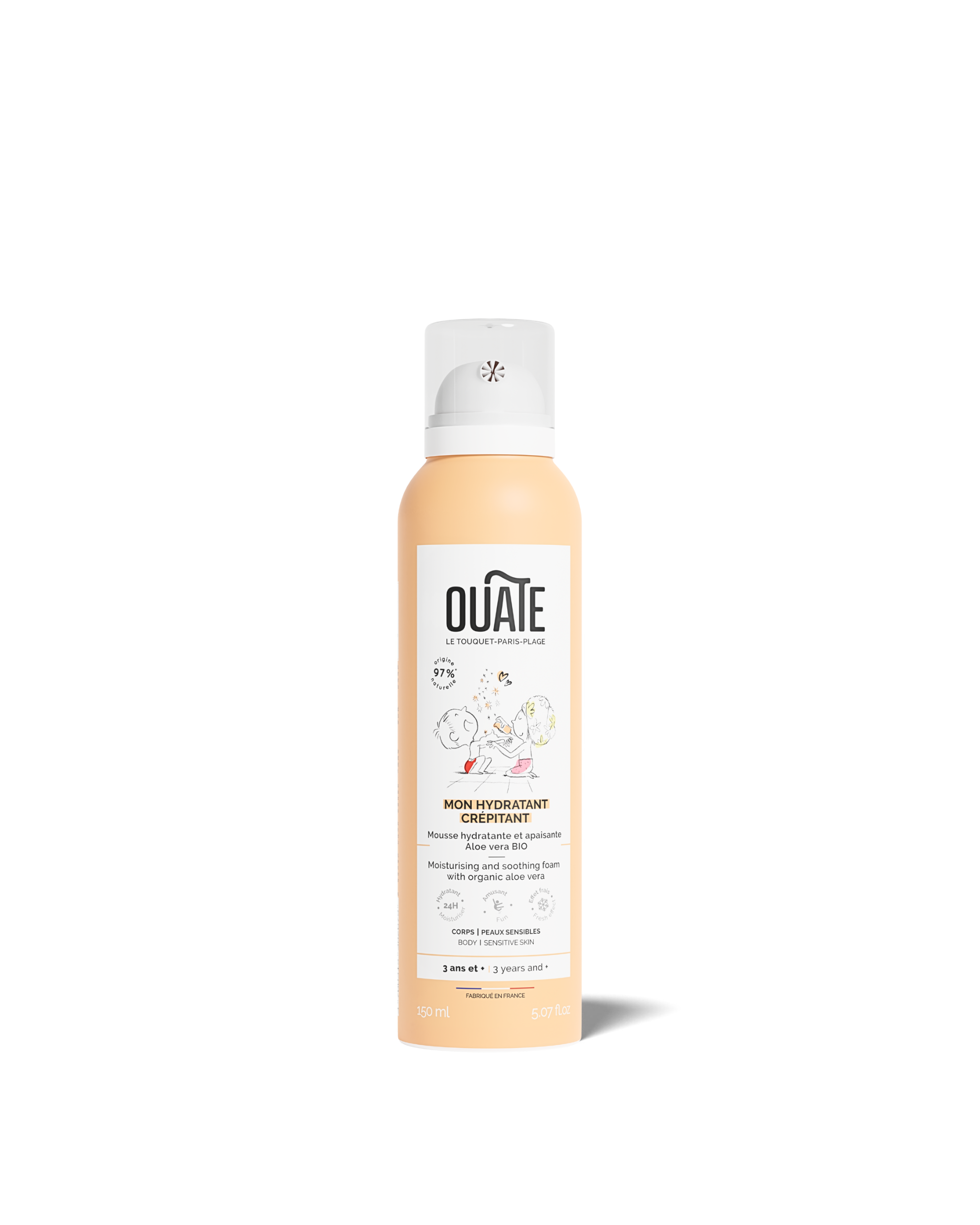 Mi crema hidratante crepitante