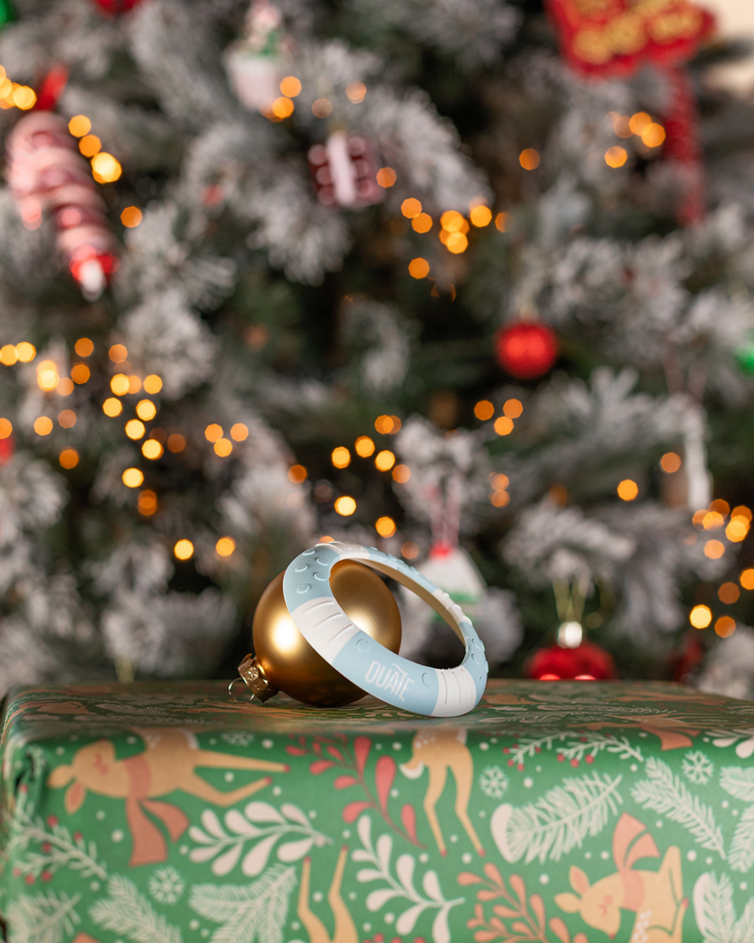 Mi boya de dentición azul