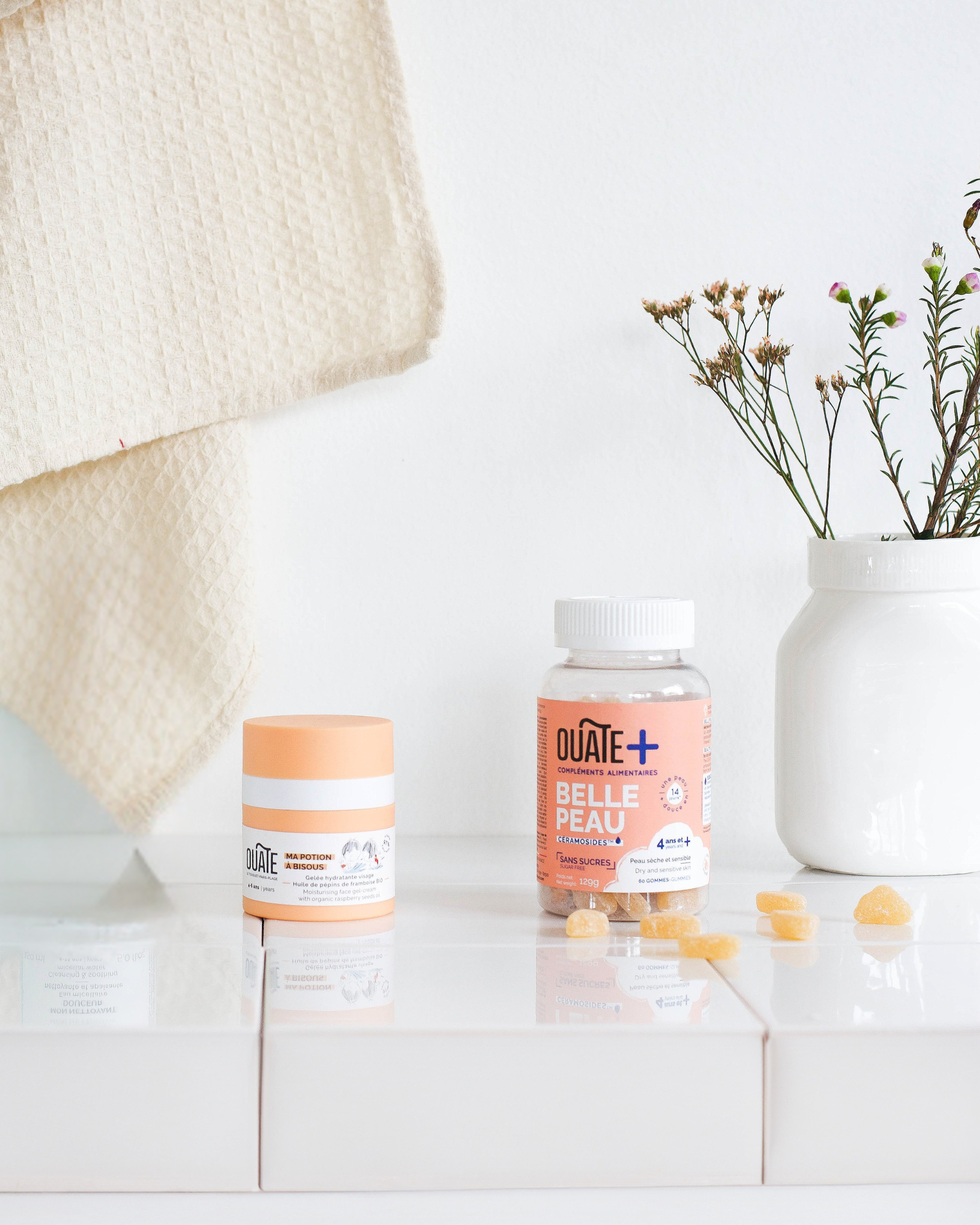 Mon duo à bisous anti sécheresse