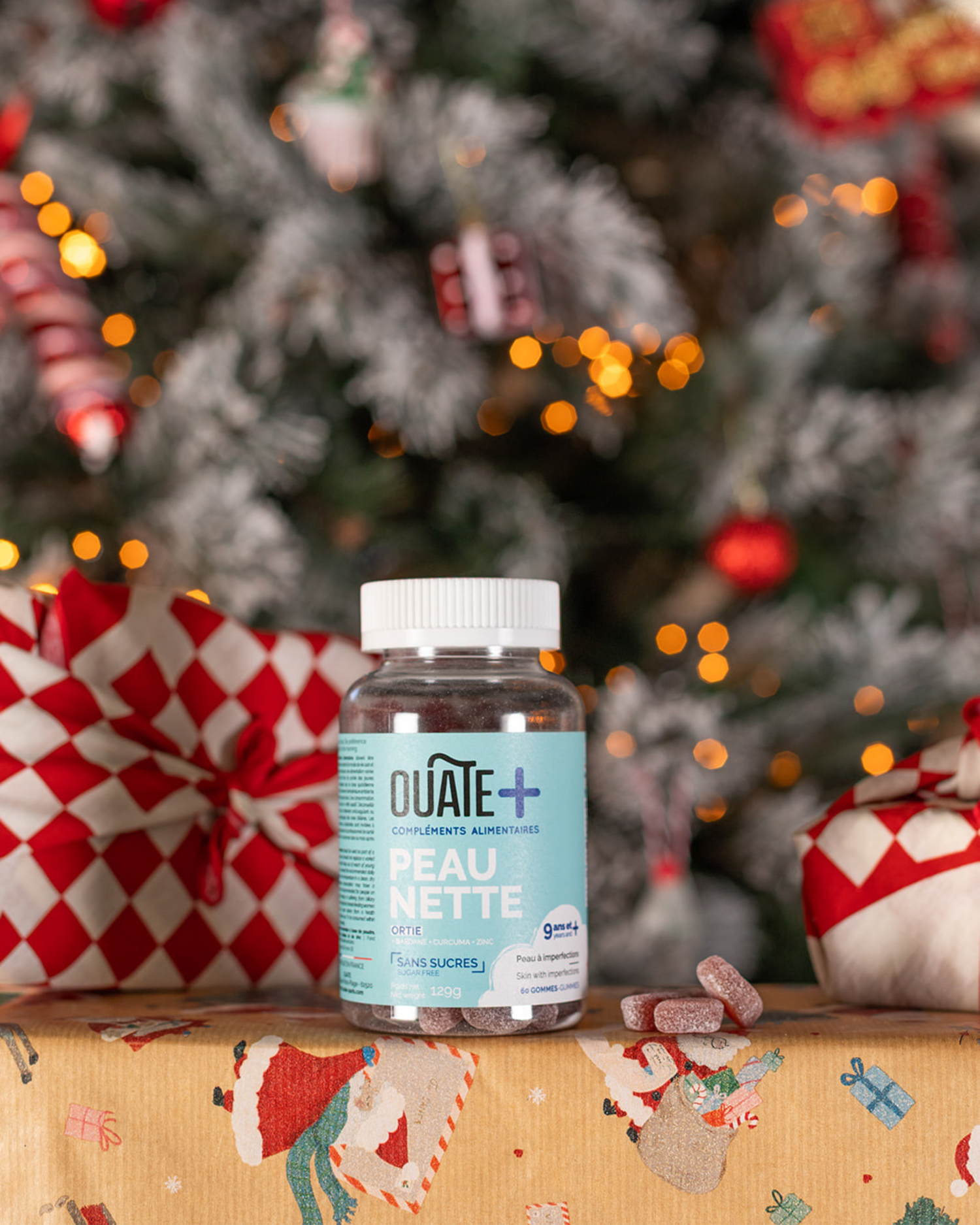 Mis gomitas Clear Skin sin azúcar