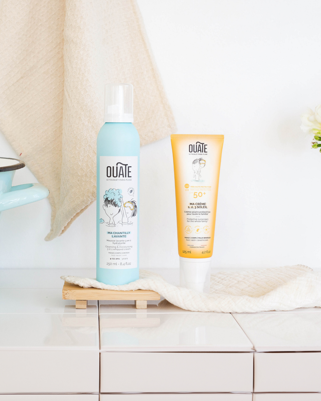 Duo Corps Chantilly &amp; Soleil - Protection solaire SPF50+