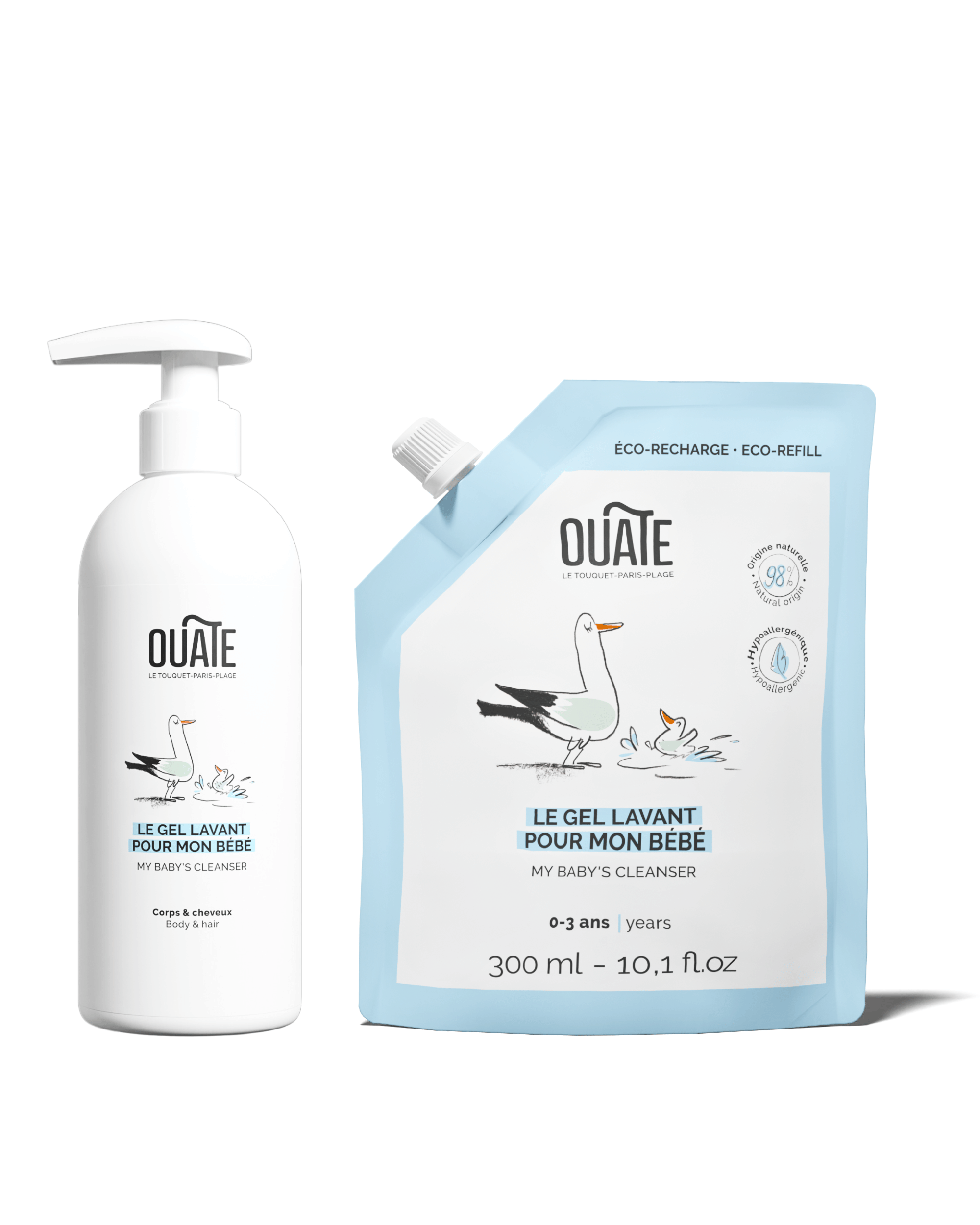 Le duo gel lavant pour mon bébé