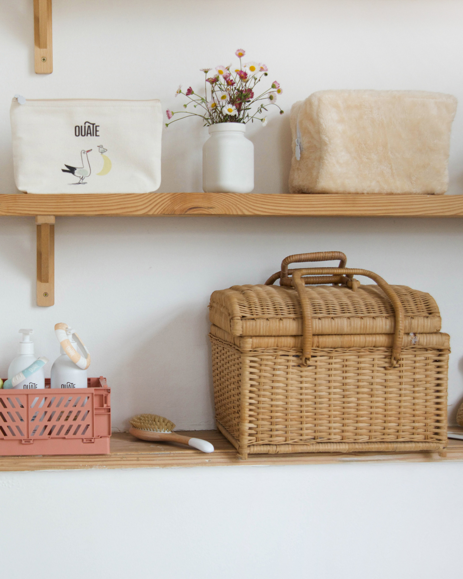 Ma trousse doudou beige